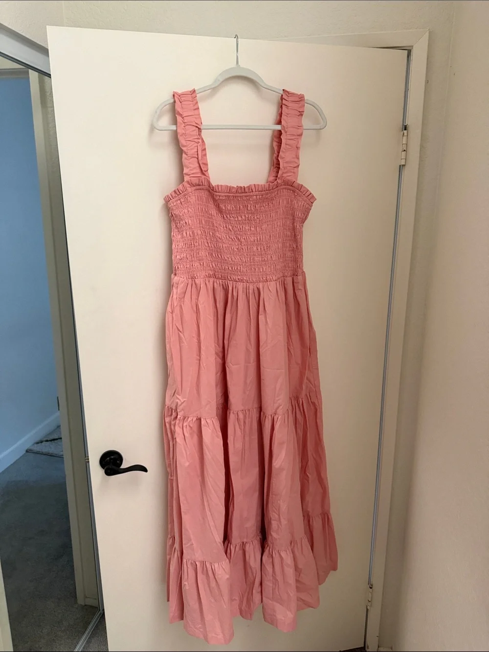 Abercrombie & Fitch Pink Maxi Sundress